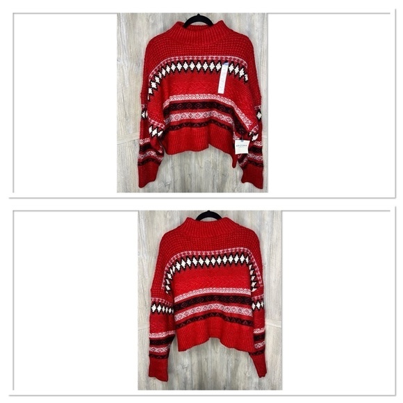 Arizona Jean Company Sweaters - Arizona Jean Co. Chunky Fair Isle Sweater